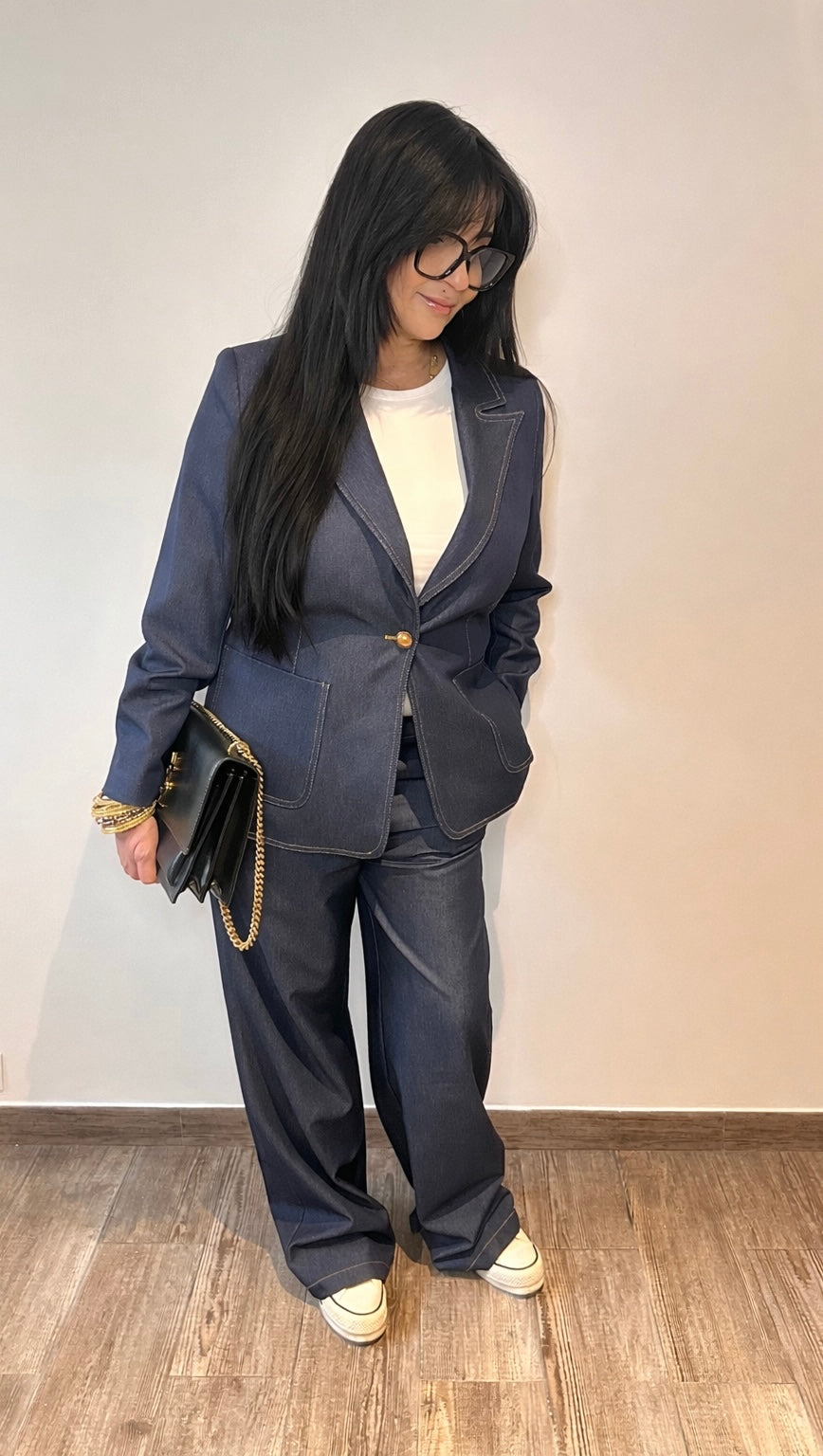 Ensemble couleur jean brut